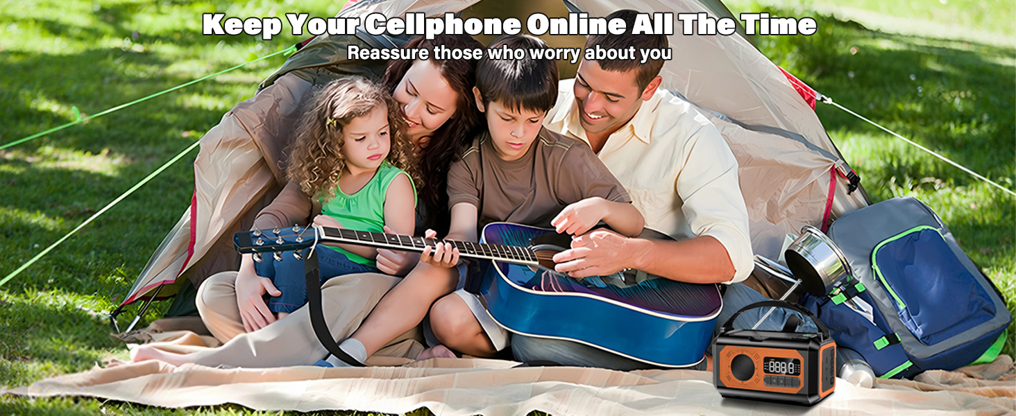 12000mAh Emergency Weather Radio