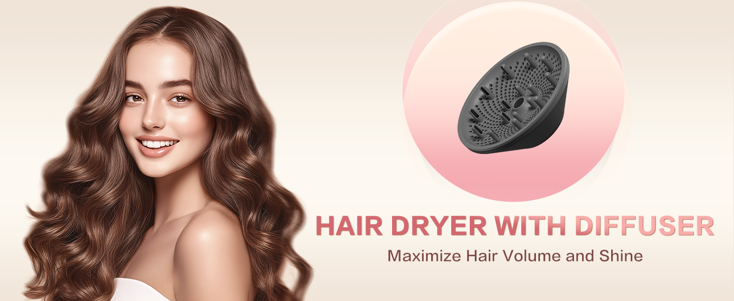 hair dryer with diffuser