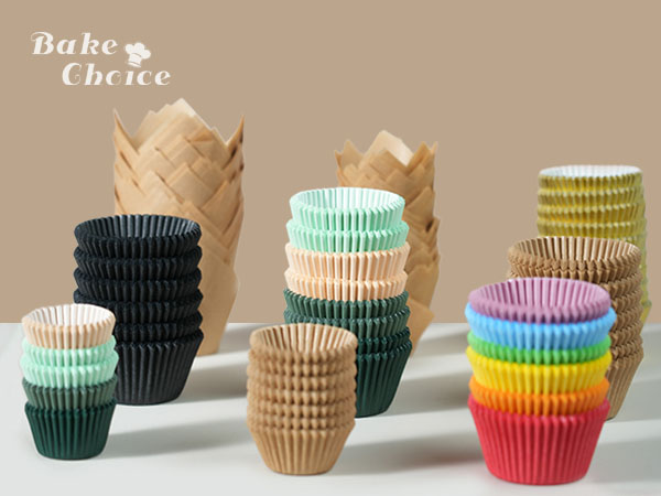 Standard Black cupcake liners