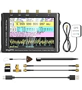SeeSii TinyGTC ZC412 0.1 Hz-12.8 GHz Frequency Counter: 4-Inch Tiny Frequency Analyzer with Built...