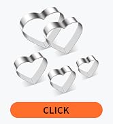 Heart-Shaped Biscuit Cutter Set