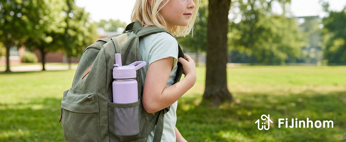 Can be put in the side pocket of the backpack