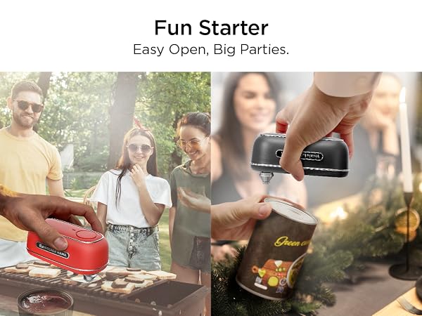Fun Starter, easy opeen, big parties