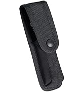 TACNEX Flashlight Holster Nylon Pouch Duty Belt MOLLE Torch Holder Tactical Light Carry Case Tool...