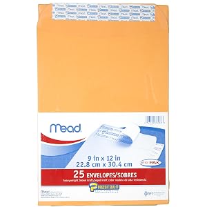 mead, press it seal it, mead press-it seal-it, envelopes, self adhesive envelopes