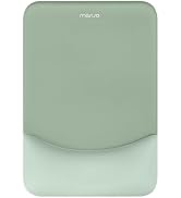 MOSISO Mouse Pad with Wrist Rest, Ergonomic Mouse Pad with Soft Cloth&Raised Curved Memory Foam, ...