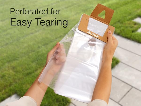 door hanger bags plastic clear real estate outdoor flyer holder for agents