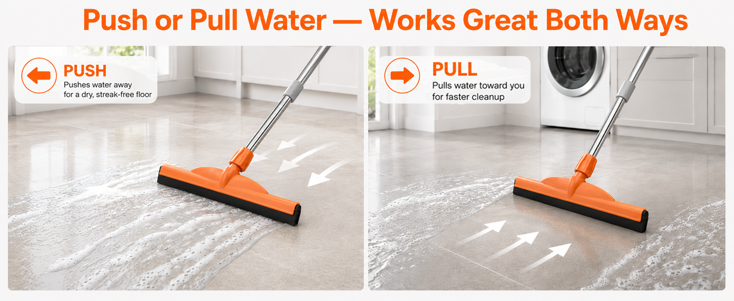 pushing or pulling water both are working well