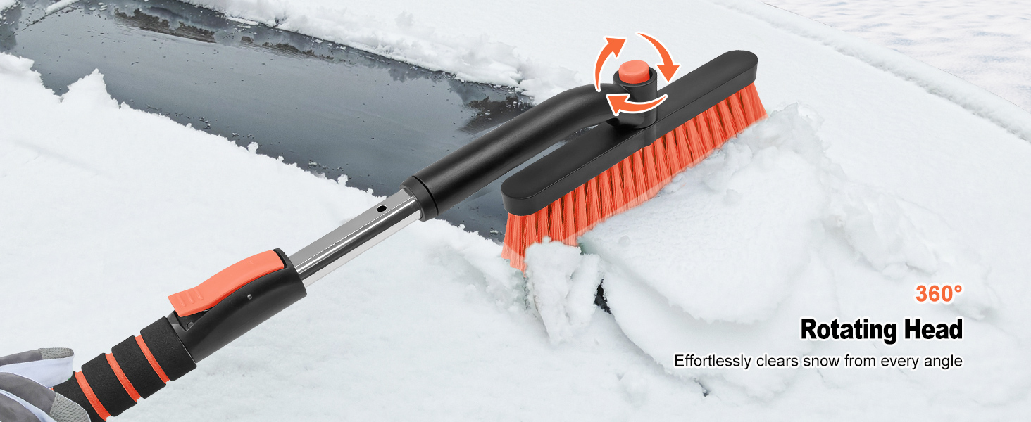 snow brush ice scraper