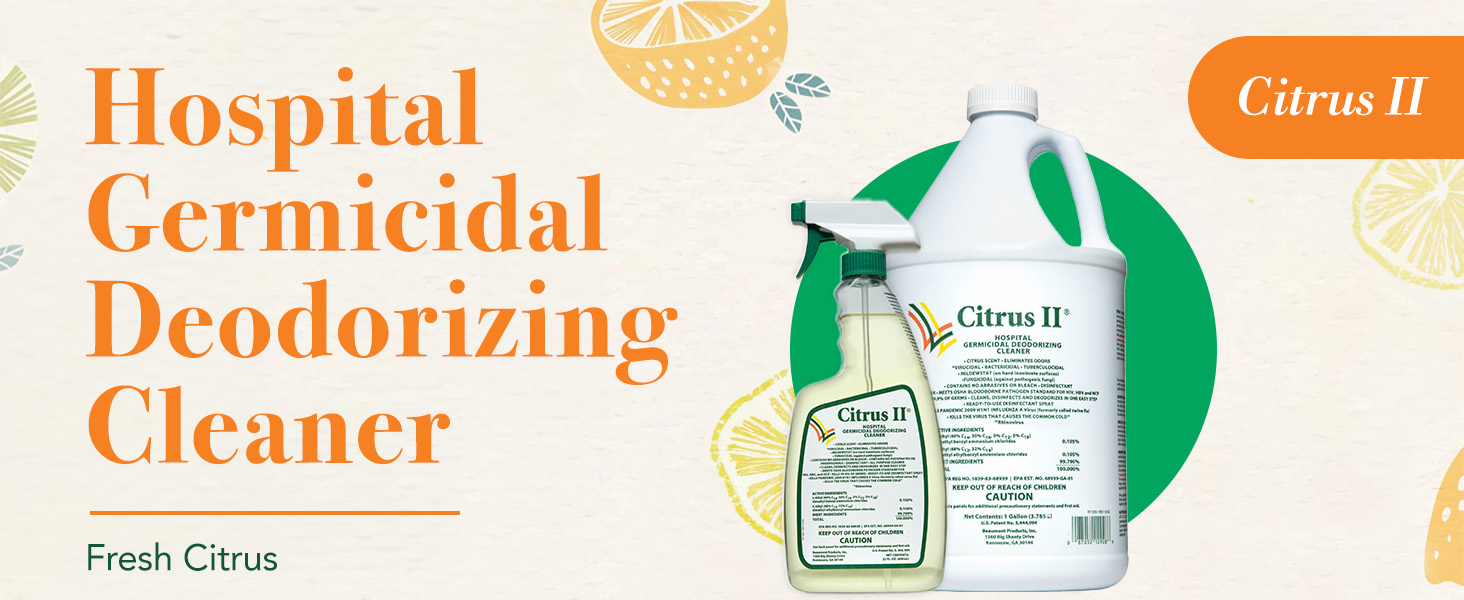 Beaumont - Citrus II - Hospital Germicidal Deodorizing Cleaner