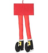 Carbella Trunk Santa Claus Legs Christmas Car Decoration, Stuffed Santa Claus Legs for Car Holida...