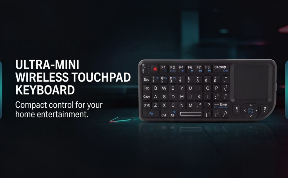 keyboard with trackpad
