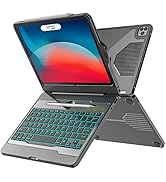 CHESONA iPad Pro 11 Case with Keyboard, iPad Air 5th Generation Case with Keyboard 10.9-inch, 5-i...