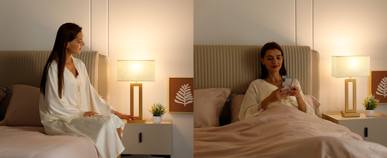 bedroom lamps set of 2