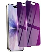 Ifaeveus 2 Pack Privacy Screen Protector for iPhone 17 Tempered Glass 6.3'' Private Saver Anti-Sp...