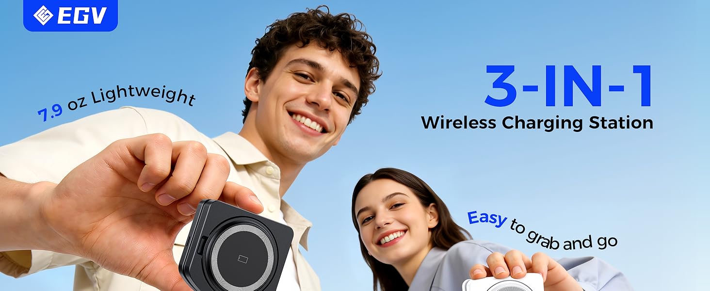 EGV wireless charger iphone