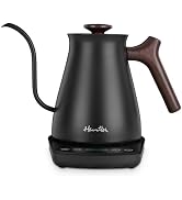 Harriet Gooseneck Electric Kettle - 1200W Fast Heat, 0.8L Stainless Steel, Precision Temp Control...