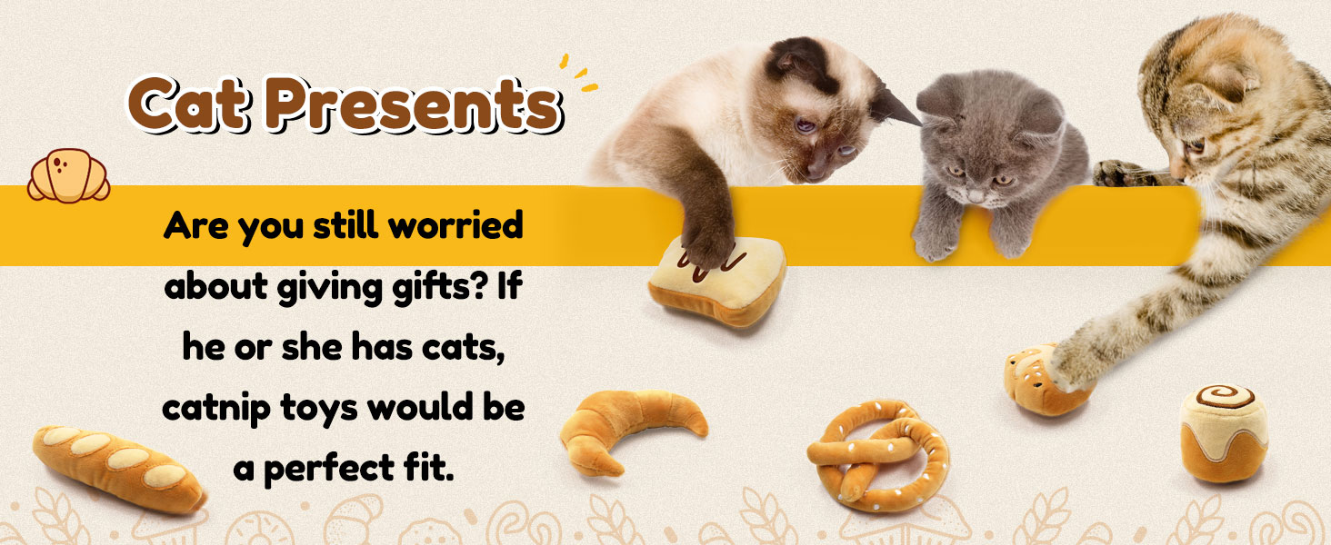 Bread Catnip Toys