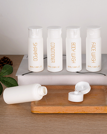 travel size toiletries bottles