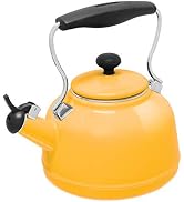 Chantal Tea Kettle, Vintage Series, Enamel on Steel, Whistling (Marigold)