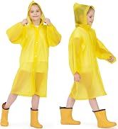 yellow kids raincoat