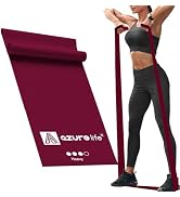 A AZURELIFE Professional 8 Yard Bulk Resistance bands Rolls or 5 ft. Long Non-Latex Elastic Exerc...
