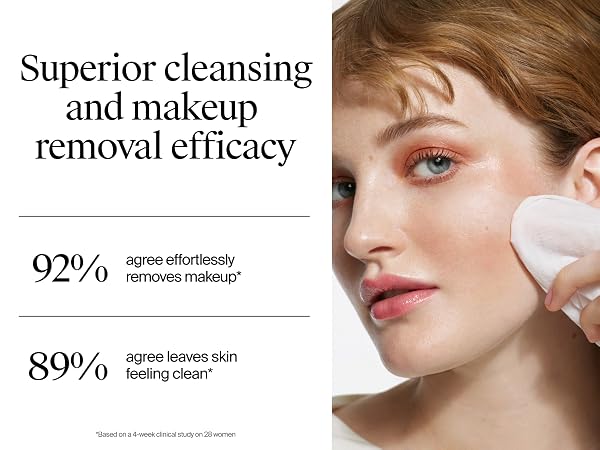 superior cleansing and makeup removal, micellar wipes micellar water makeup remover wipes