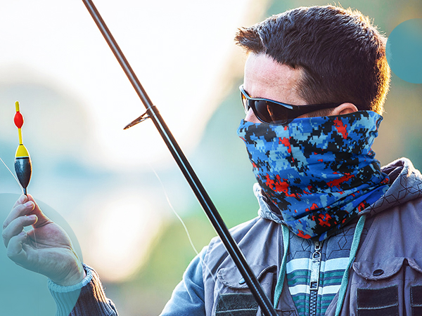 fishing face mask