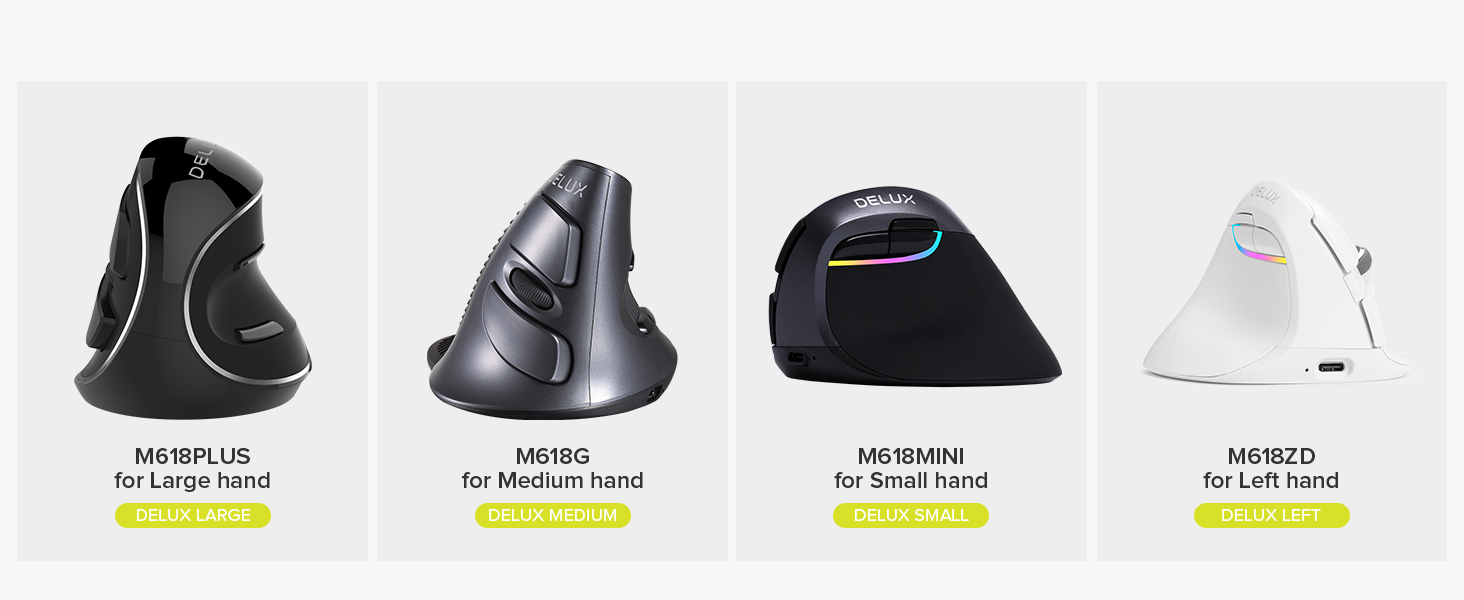 ergonomic mouse series