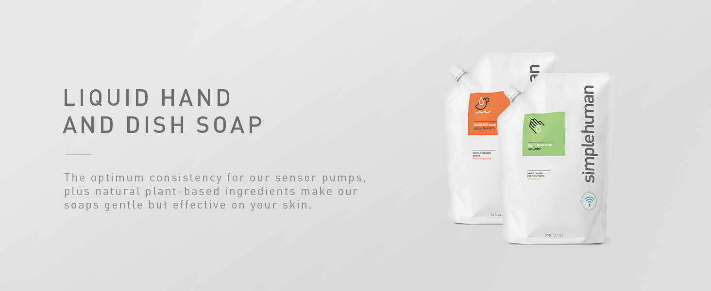 Liquid Hand & Dish Soap | The optimum consistency for our sensor pump
