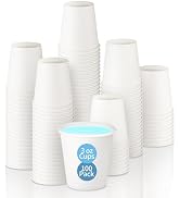 3 oz Small Paper Cups Mouthwash Cups Disposable Bathroom Cups 3 OZ Paper White