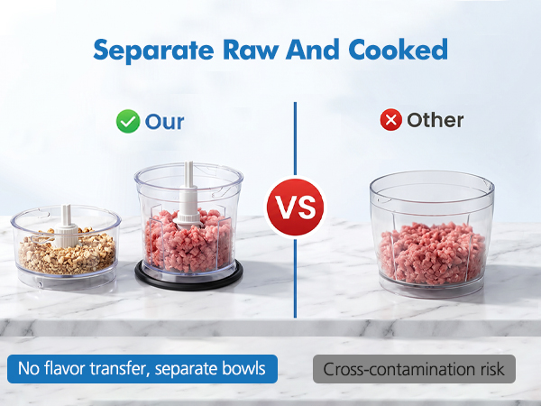 Separate Raw And Cooked