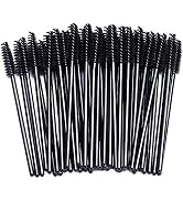 BTYMS 100 Pcs Disposable Eyelash Spoolies Brush Mascara Applicator Lash Wand Lashes Brush Eyebrow...