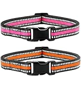 Training Collar Replacement Straps Adjustable Nylon Bands for E-Collars & Shock Collars, 2-Pack (...