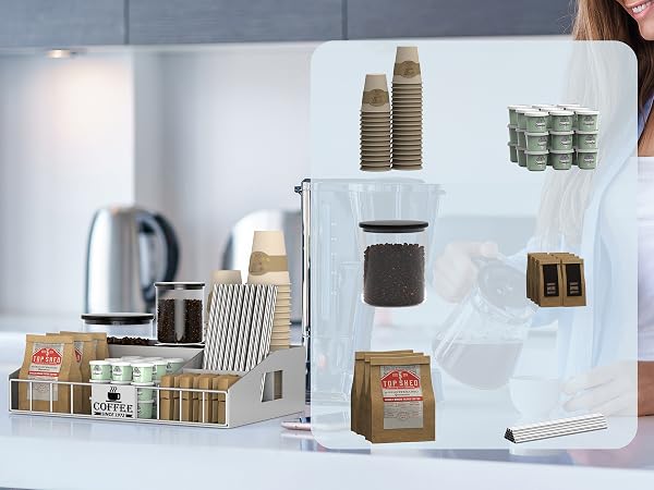 coffee station organizer
