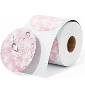 2'' Circle Thermal Labels, Self-Adhesive Direct Thermal Stickers, Waterproof Thermal Printer Labe...
