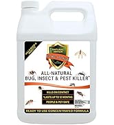 Natural Bug, Insect & Pest Killer & Control Including Fleas, Ticks, Ants, Spiders, Bed Bugs, Dust...