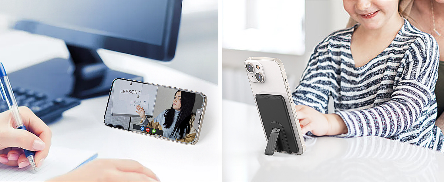 phone wallet with stand