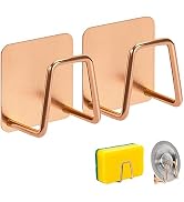 blueden 2 Pcs Sponges Holder Sink Caddy for Kitchen Accessories,No Drilling.Stainless Steel Rust ...