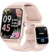 Fitpolo Smart Watch for Women Android & iPhone, Alexa Built-in [1.8