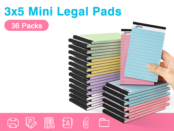 3x5 Colored PADS