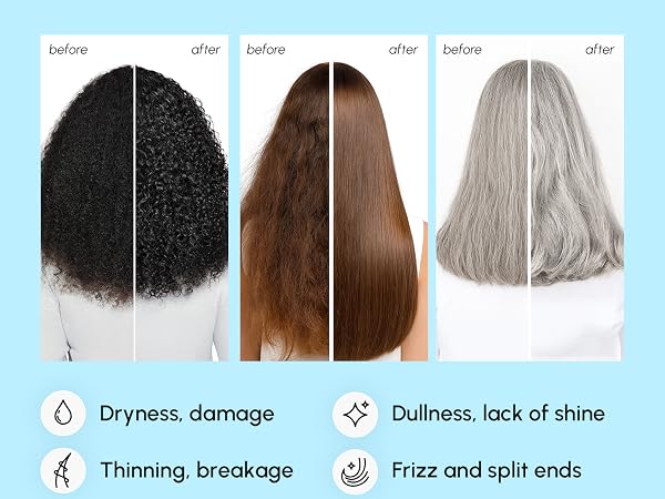 mascarilla para el cabello maltratado, deep conditioning hair mask for curly hair