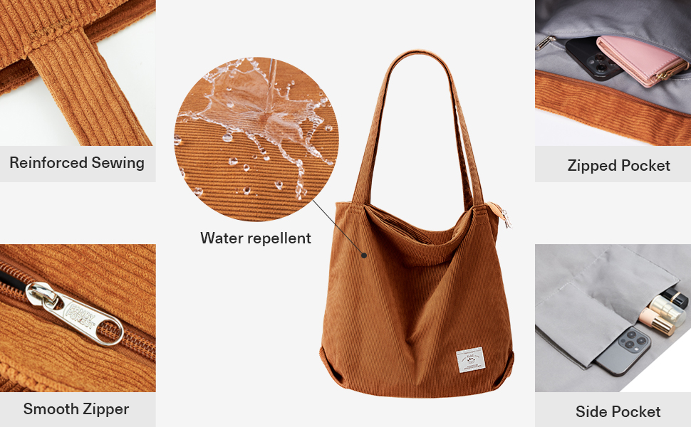 corduroy totes