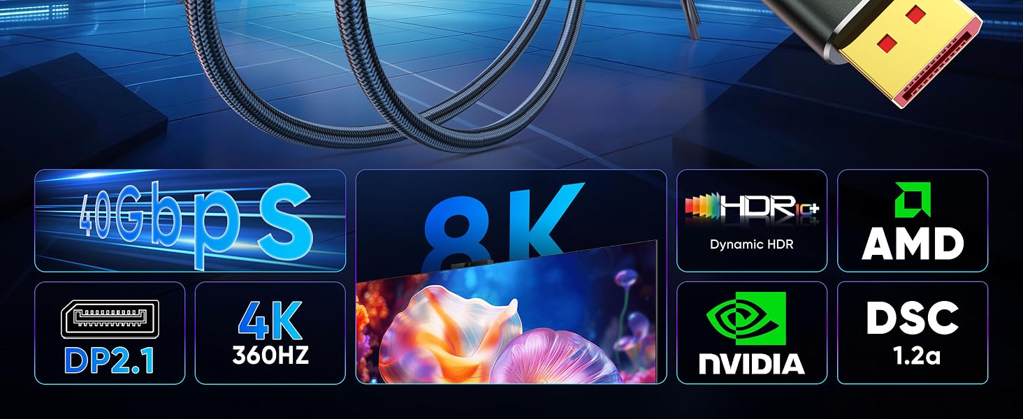 DisplayPort cable