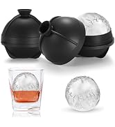 Nax Caki 3D Baseball Ice Cube Molds, Novelty Baseball Gifts Stuff for Men, 2.5" Large Silicone Ro...