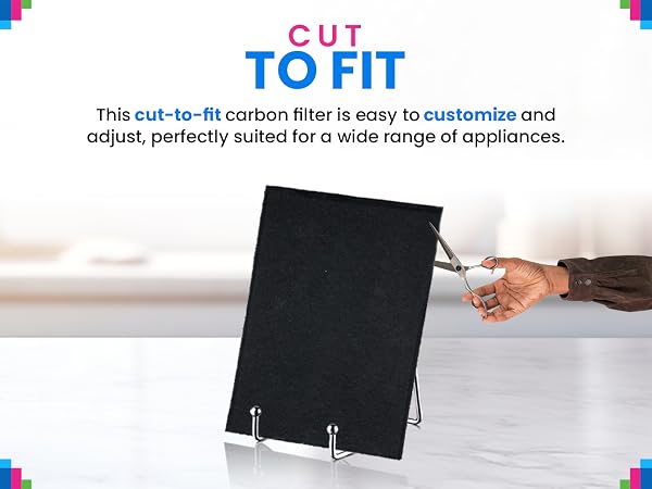 This is a cut to fit air filter