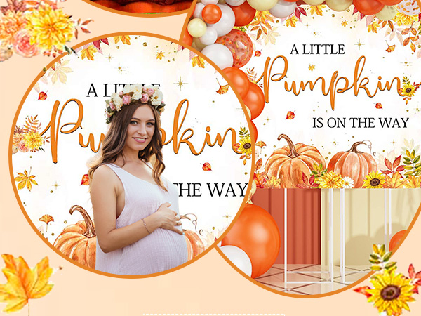 a little pumpkin is on the way baby shower