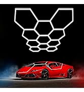 Hexagon Garage Light Fixture 50 Packs: 52800LM 480W Super Bright Honeycomb Hexagon Led Garage Lig...