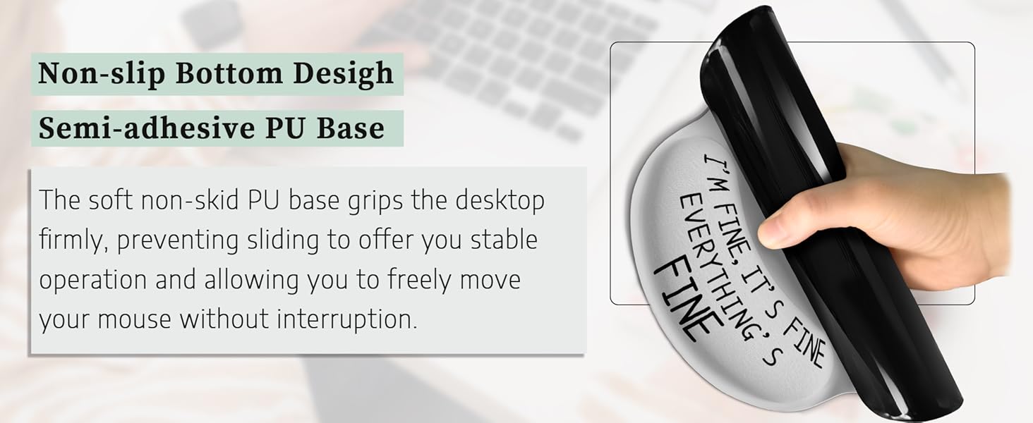 Non-Slip Pain Relief PU Base