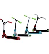 Pxiryanlow 4Pcs Professional Finger Scooter Toy Alloy Metal for Use Fingerboard Obstacles Fingerb...